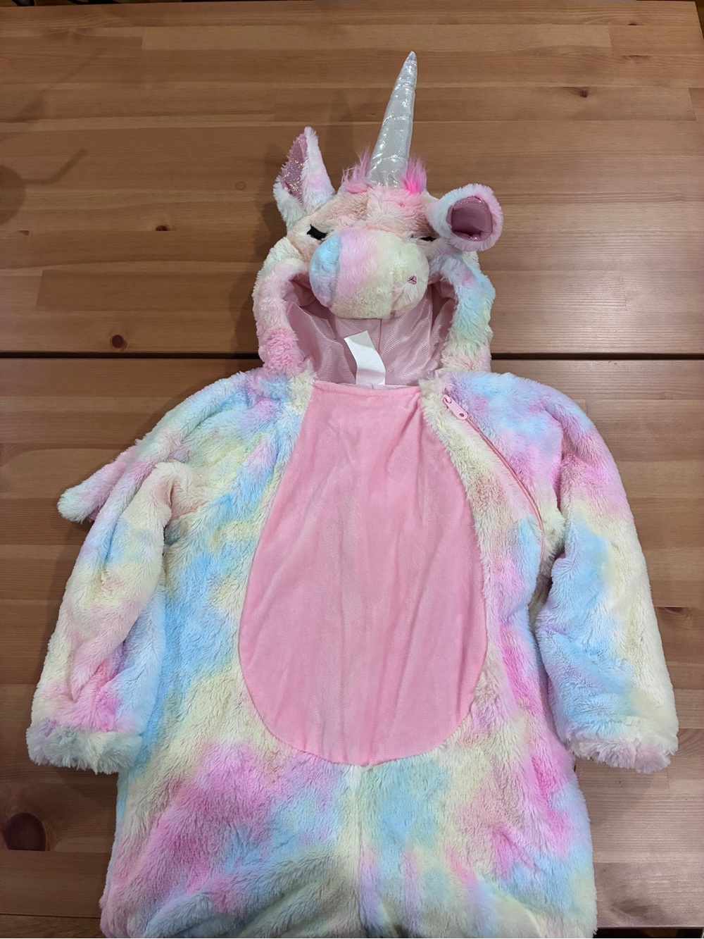 Target Pastel Rainbow Unicorn Hoodie Costume